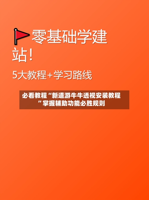 必看教程“新道游牛牛透视安装教程”掌握辅助功能必胜规则-第2张图片