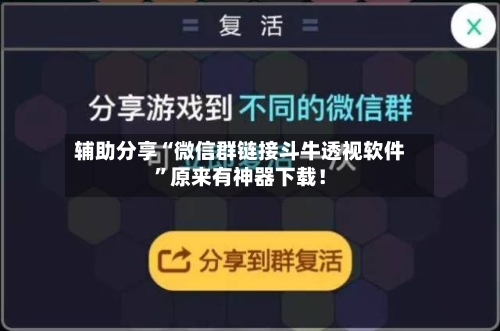 辅助分享“微信群链接斗牛透视软件”原来有神器下载！-第2张图片