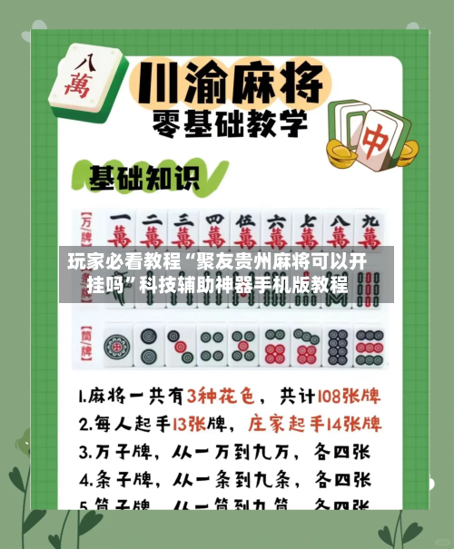 玩家必看教程“聚友贵州麻将可以开挂吗”科技辅助神器手机版教程-第2张图片