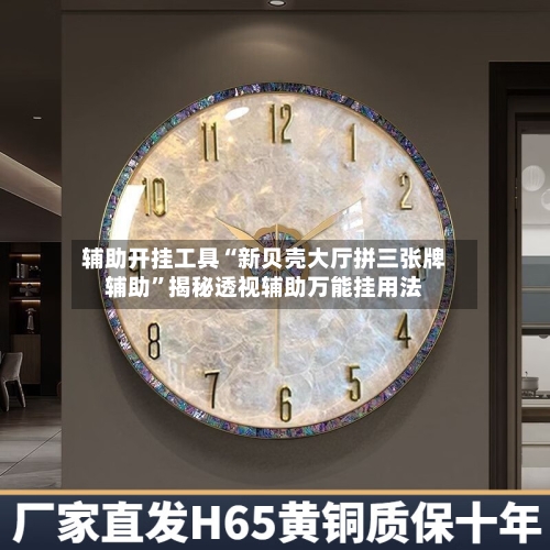 辅助开挂工具“新贝壳大厅拼三张牌辅助”揭秘透视辅助万能挂用法-第3张图片