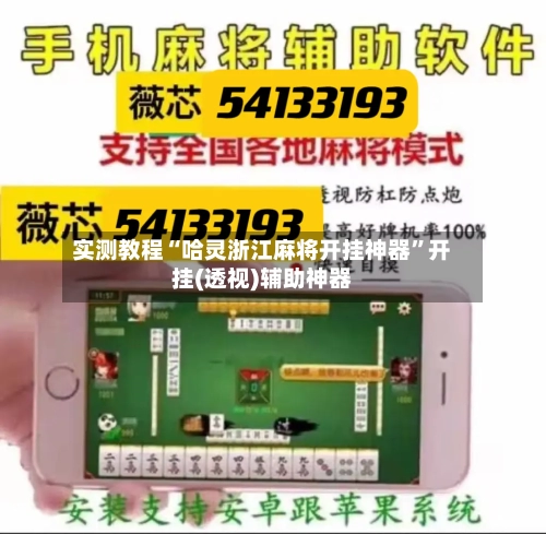 实测教程“哈灵浙江麻将开挂神器	”开挂(透视)辅助神器-第2张图片