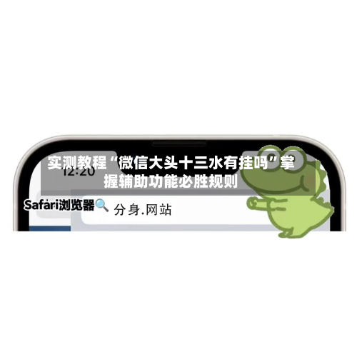 实测教程“微信大头十三水有挂吗”掌握辅助功能必胜规则-第2张图片