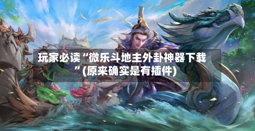 玩家必读“微乐斗地主外卦神器下载”(原来确实是有插件)