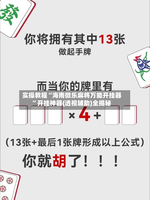 实操教程“海南微乐麻将万能开挂器”开挂神器{透视辅助}全揭秘-第2张图片