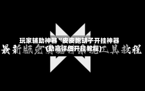 玩家辅助神器“皮皮跑胡子开挂神器”(助赢详细开挂教程)-第2张图片