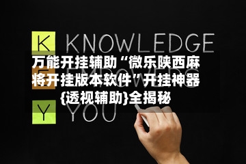 万能开挂辅助“微乐陕西麻将开挂版本软件”开挂神器{透视辅助}全揭秘-第3张图片