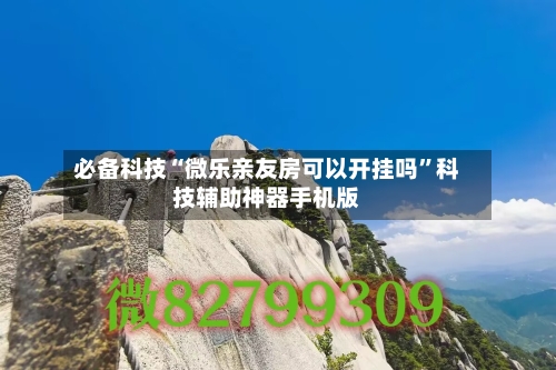 必备科技“微乐亲友房可以开挂吗”科技辅助神器手机版-第3张图片