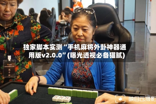 独家脚本实测“手机麻将外卦神器通用版v2.0.0”(曝光透视必备猫腻)-第3张图片