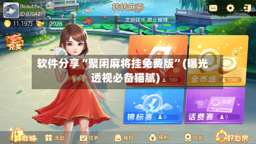 软件分享“聚闲麻将挂免费版”(曝光透视必备猫腻)-第3张图片