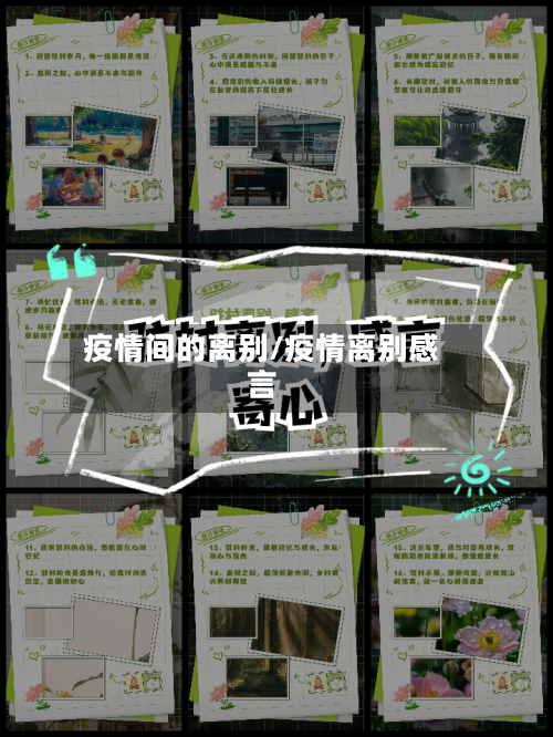 疫情间的离别/疫情离别感言-第2张图片