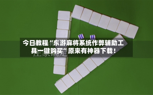 今日教程“东游麻将系统作弊辅助工具一键购买”原来有神器下载！-第3张图片