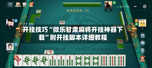 开挂技巧“微乐甘肃麻将开挂神器下载”附开挂脚本详细教程-第3张图片