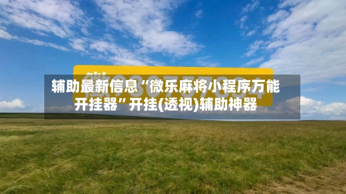 辅助最新信息“微乐麻将小程序万能开挂器	”开挂(透视)辅助神器-第2张图片