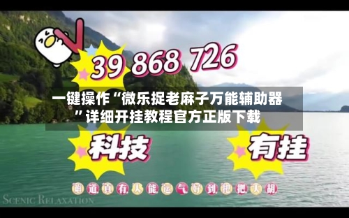 一键操作“微乐捉老麻子万能辅助器	”详细开挂教程官方正版下载-第2张图片