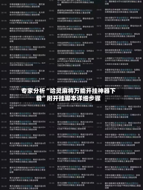 专家分析“哈灵麻将万能开挂神器下载	”附开挂脚本详细步骤-第2张图片