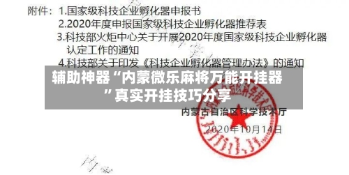 辅助神器“内蒙微乐麻将万能开挂器”真实开挂技巧分享-第3张图片