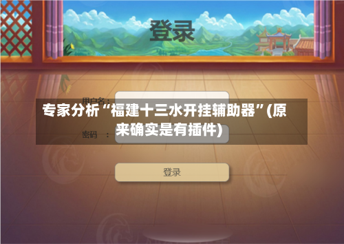 专家分析“福建十三水开挂辅助器”(原来确实是有插件)-第3张图片