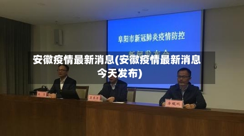 安徽疫情最新消息(安徽疫情最新消息今天发布)-第2张图片