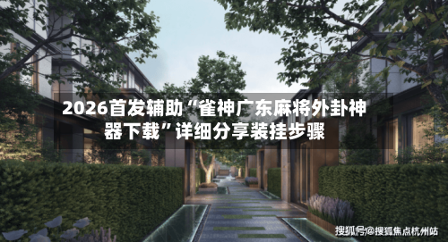 2026首发辅助“雀神广东麻将外卦神器下载”详细分享装挂步骤-第3张图片