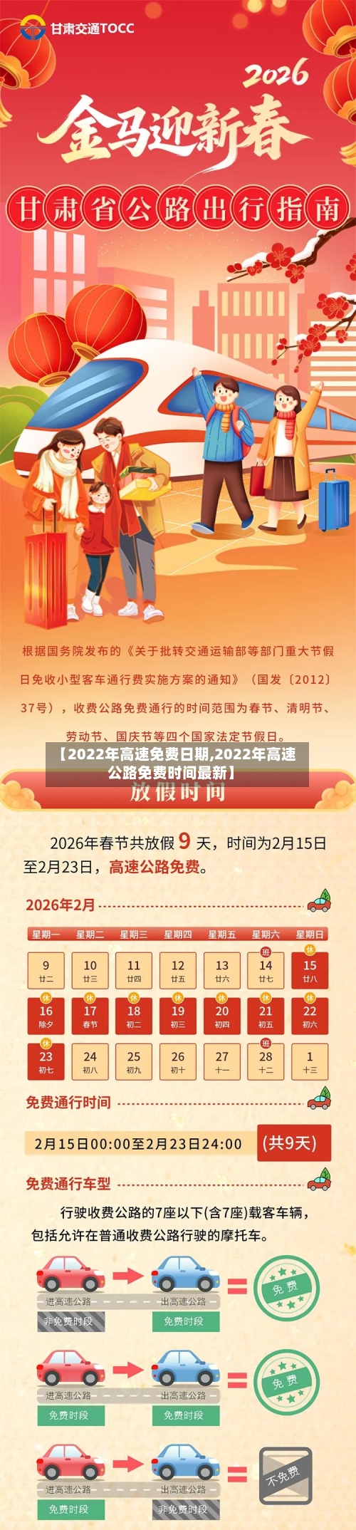 【2022年高速免费日期,2022年高速公路免费时间最新】-第2张图片