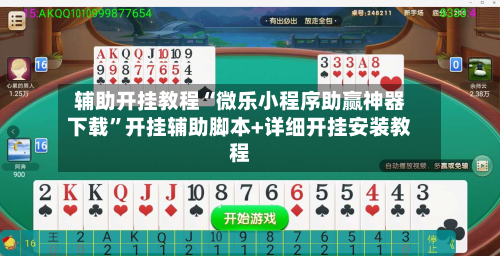 辅助开挂教程“微乐小程序助赢神器下载”开挂辅助脚本+详细开挂安装教程-第2张图片