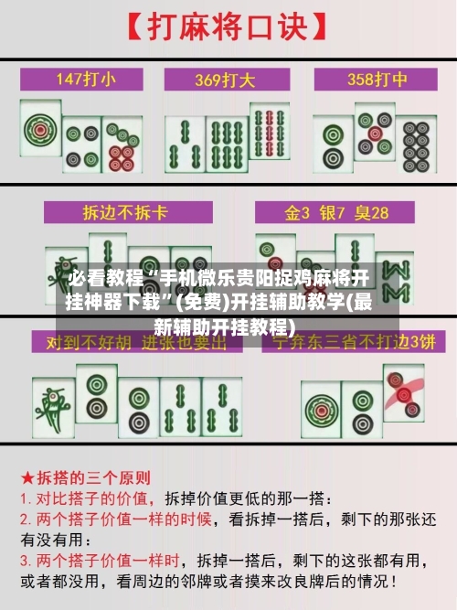 必看教程“手机微乐贵阳捉鸡麻将开挂神器下载	”(免费)开挂辅助教学(最新辅助开挂教程)-第2张图片