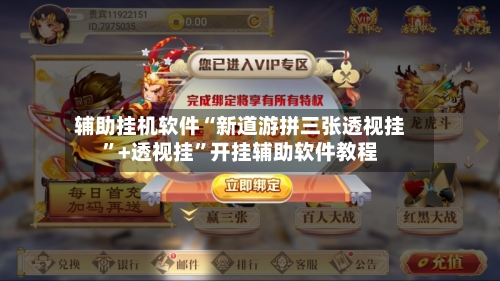 辅助挂机软件“新道游拼三张透视挂”+透视挂”开挂辅助软件教程-第2张图片