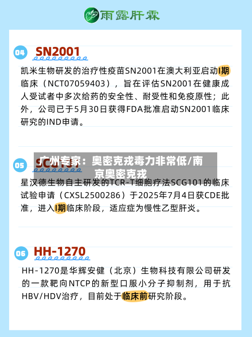 广州专家：奥密克戎毒力非常低/南京奥密克戎