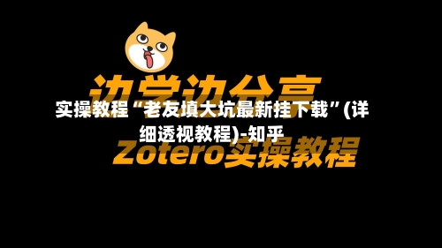 实操教程“老友填大坑最新挂下载”(详细透视教程)-知乎