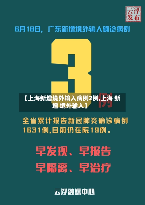 【上海新增境外输入病例2例,上海 新增 境外输入】-第2张图片