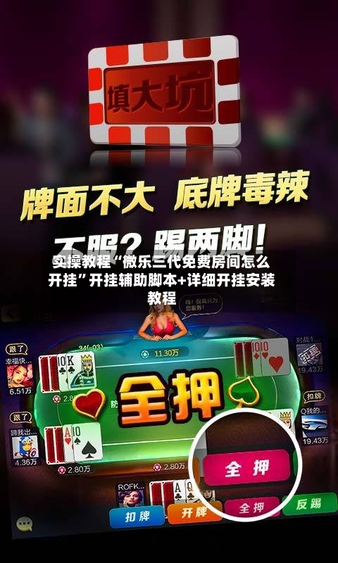 实操教程“微乐三代免费房间怎么开挂”开挂辅助脚本+详细开挂安装教程-第2张图片