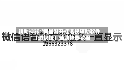 辅助神器“新星游开挂透视辅助软件”（透视挂）辅助神器教程-第3张图片