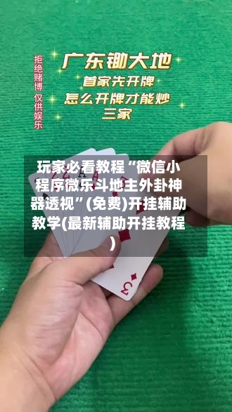 玩家必看教程“微信小程序微乐斗地主外卦神器透视”(免费)开挂辅助教学(最新辅助开挂教程)-第2张图片