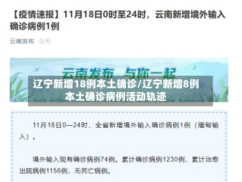 辽宁新增18例本土确诊/辽宁新增8例本土确诊病例活动轨迹-第3张图片