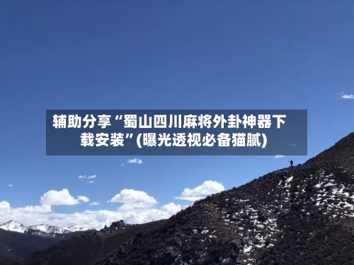 辅助分享“蜀山四川麻将外卦神器下载安装”(曝光透视必备猫腻)-第3张图片